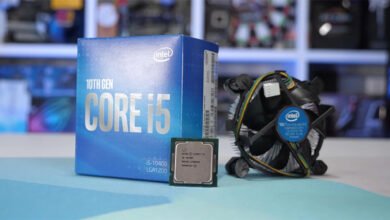بررسی پردازنده اینتل Core i5 10400