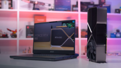مقایسه کارت گرافیک Nvidia GeForce RTX 4090 در لپ تاپ و دسکتاپ