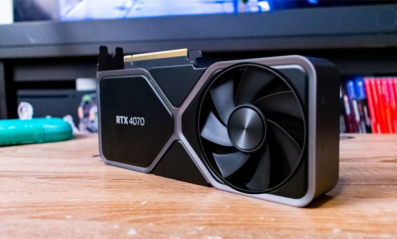 کارت گرافیک RTX 4070 - عکس از IGN