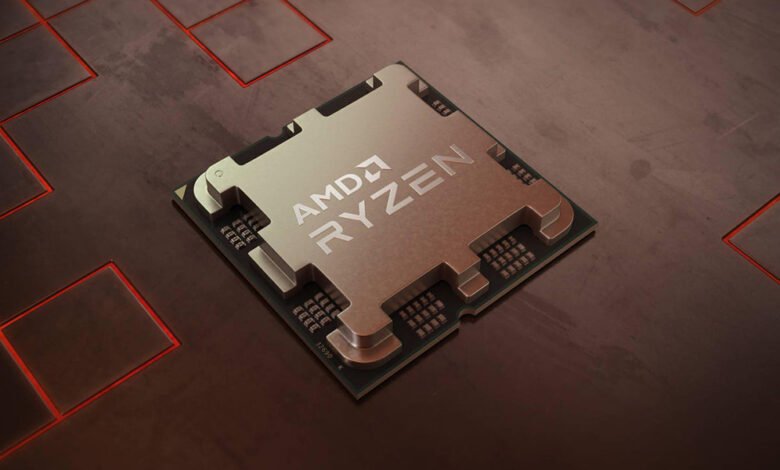 پردازنده Ryzen 7 7800X3D به طور میانگین 7 درصد از Core i9-13900K سریع‌تر است