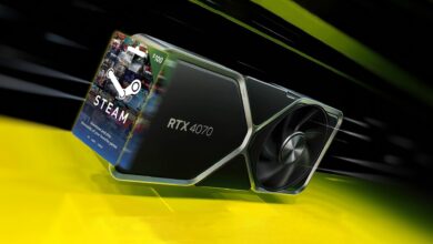 مدل‌های کارت گرافیک سری RTX 40 با گیفت کارت‌های 100 دلاری استیم فروخته می‌شوند