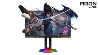AOC AGON PRO AG275QXL، اولین مانیتور گیمینگ برای طرفداران بازی League of Legends