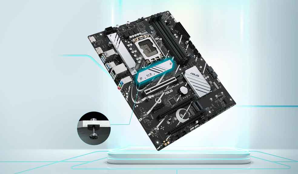 هیت سینک‌های  مادربردAsus PRIME H770-PLUS D4