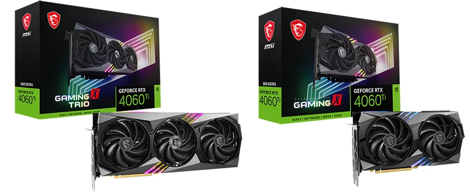 GeForce RTX 4060 Ti gaming x