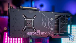 ASUS RTX 4080 TUF backplate