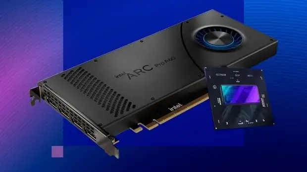 پردازندههای گرافیکی Intel Arc Pro A60 و Pro A60M