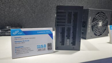 FSP از پاور 2500 واتی Cannon Pro با پشتیبانی همزمان از چهار کارت گرافیک سری RTX 40 رونمایی کرد