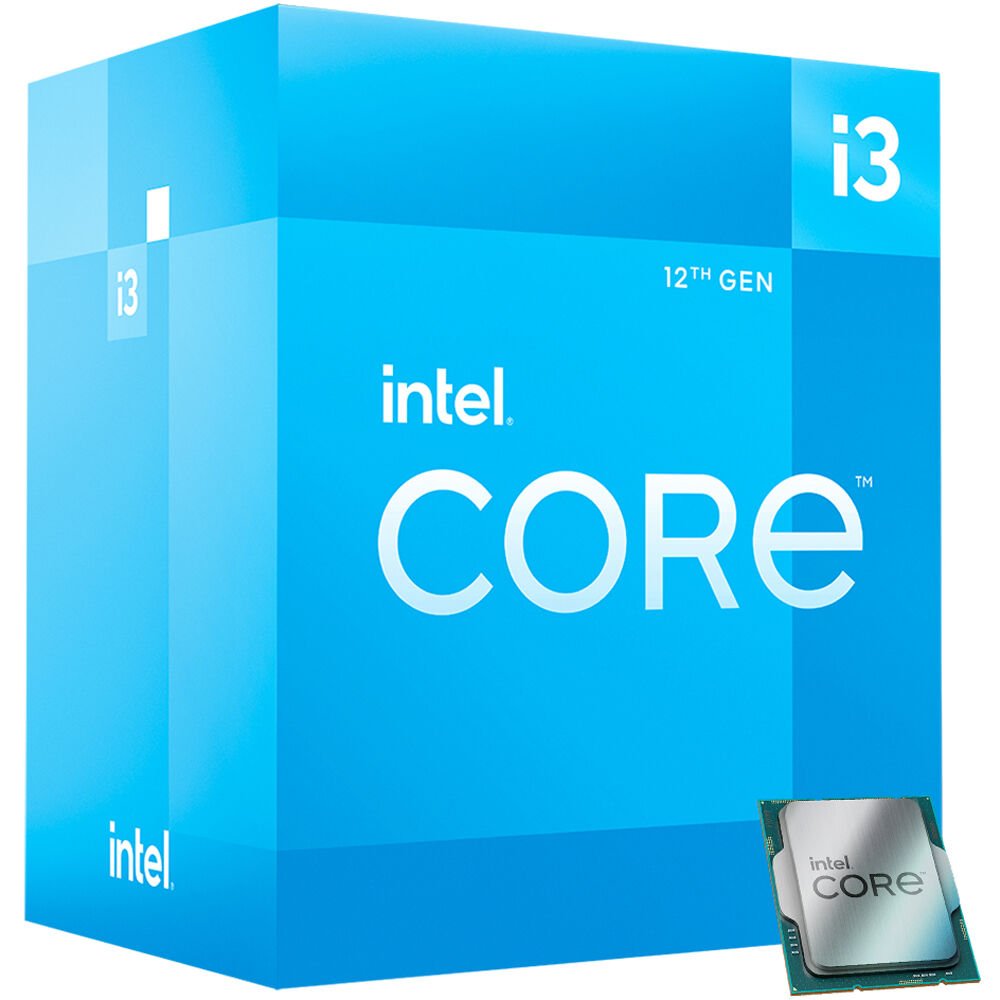 پردازنده Core i3 12100 برای کارت گرافیک  RTX 4060 