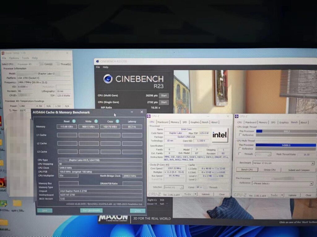 بنچمارک پردازنده Intel Core i7-14700K با ۲۰ هسته منتشر شد؛ تا ۱۵٪ سریعتر از 13700K