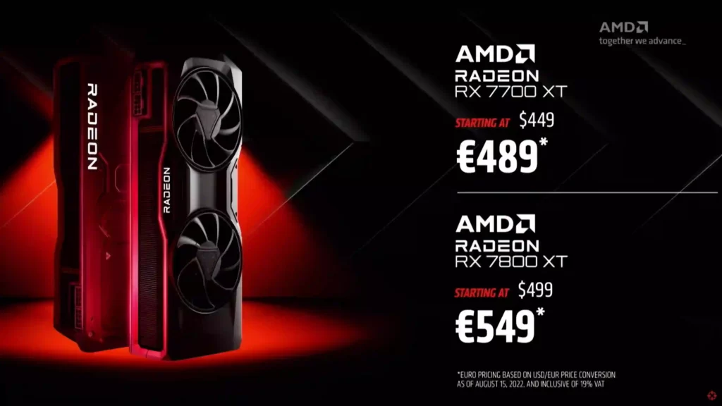 مشخصات کارت گرافیک Radeon RX 7800 XT