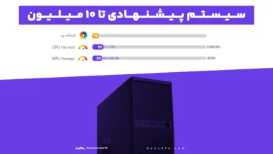 معرفی سیستم پیشنهادی تا 10-12 تومن؛ مناسب برای گیم