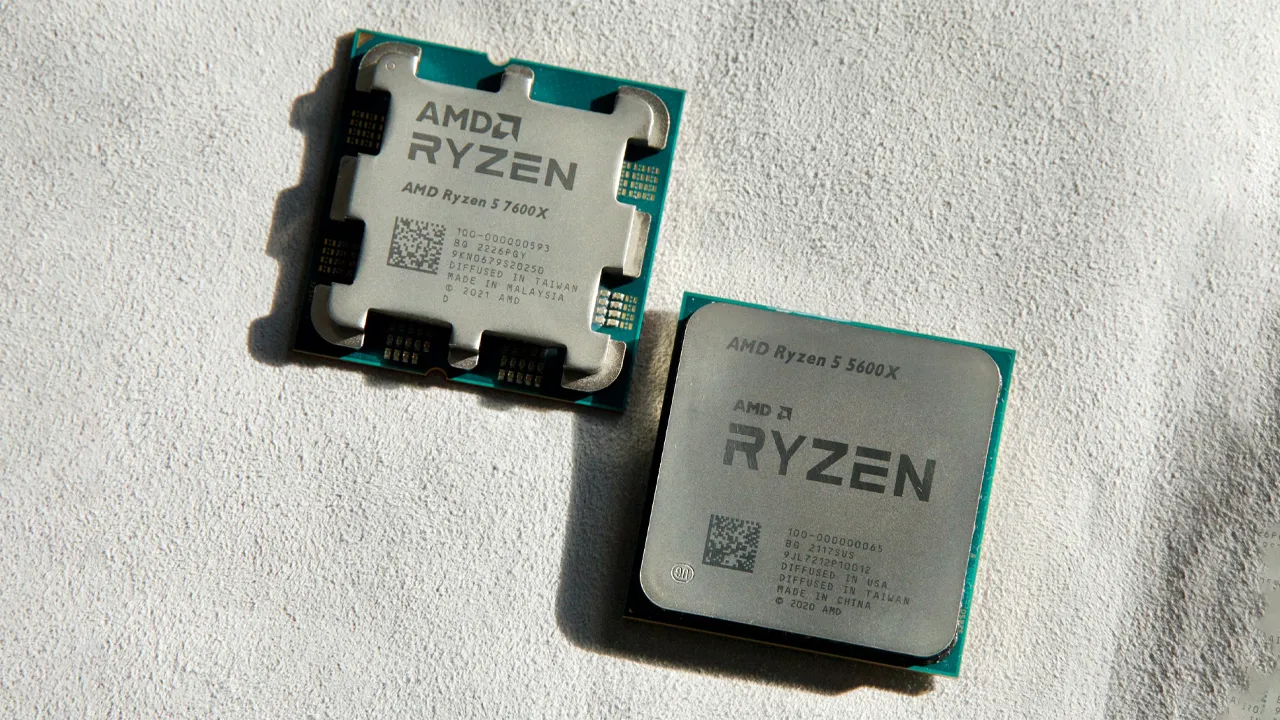 مقایسه پردازنده Ryzen 5 5600X و Ryzen 5 7600X + بنچمارک بازی