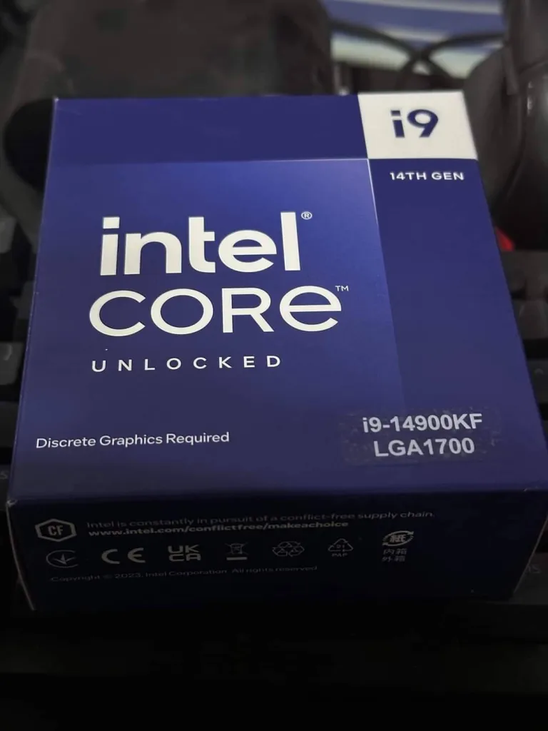 اولین عکس از بسته بندی پردازنده Core i9-14900K اینتل منتشر شد