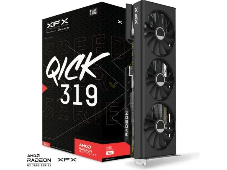 قیمت کارت گرافیک Radeon RX 7800 XT و RX 7700 XT XFX