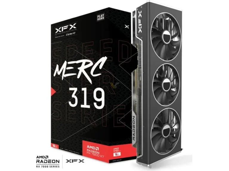 قیمت کارت گرافیک Radeon RX 7800 XT و RX 7700 XT XFX