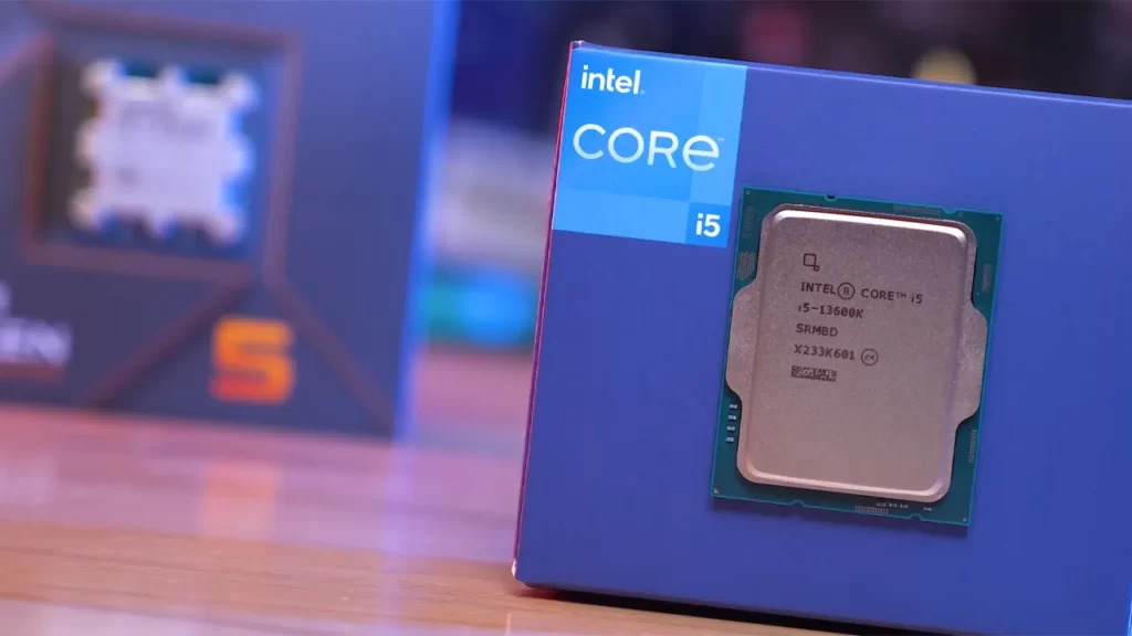 پردازنده core i5 13600k روی جعبه جلوی ryzen 7000
