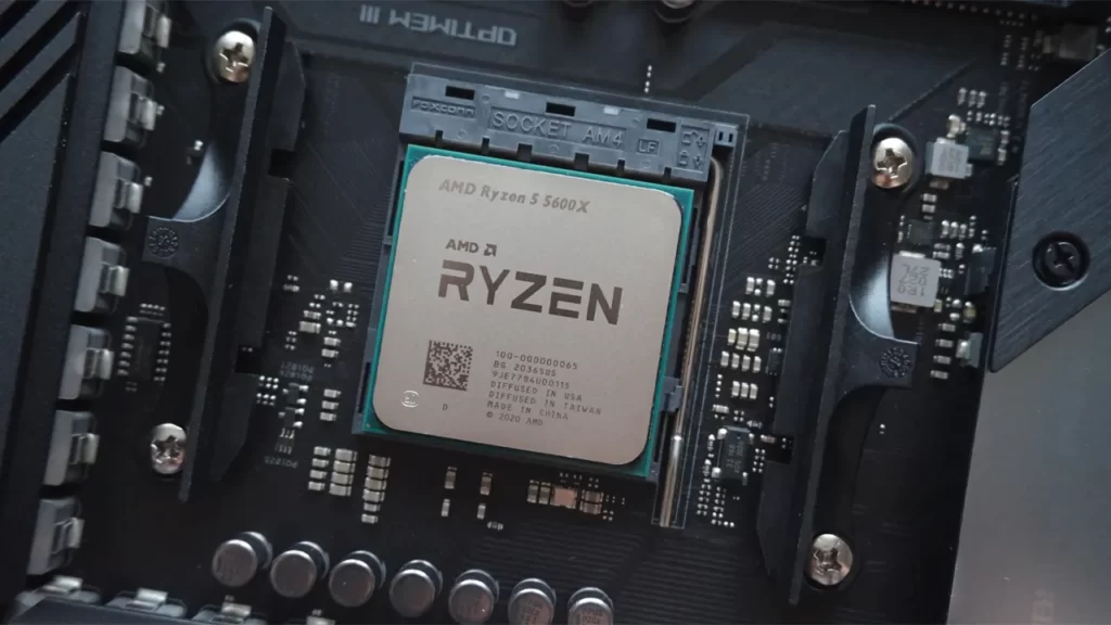 پردازنده Ryzen 5 5600X در سوکت AM4