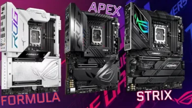 تصاویر و مشخصات مادربردهای ASUS ROG Maximus Z790 Formula و ROG Maximus Z790 APEX Encore منتشر شد