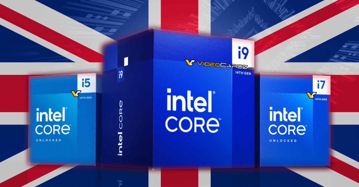 پردازنده Core i9-14900K در یک فروشگاه بریتانیایی با قیمت 579 پوند لیست شد