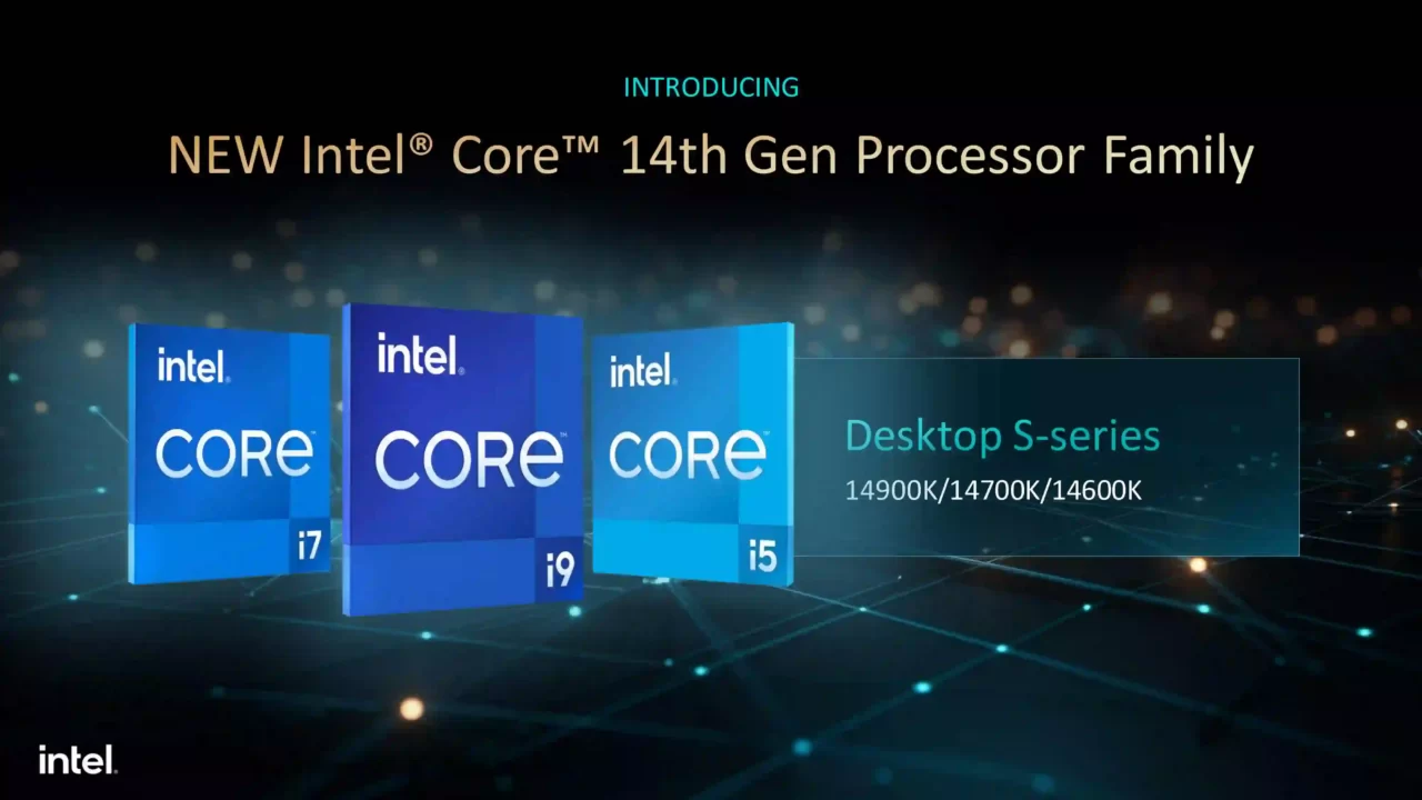 پردازنده‌های نسل چهاردهم دسکتاپ اینتل با حداکثر فرکانس پیش‌فرض 6.0 گیگاهرتز رونمایی شدند