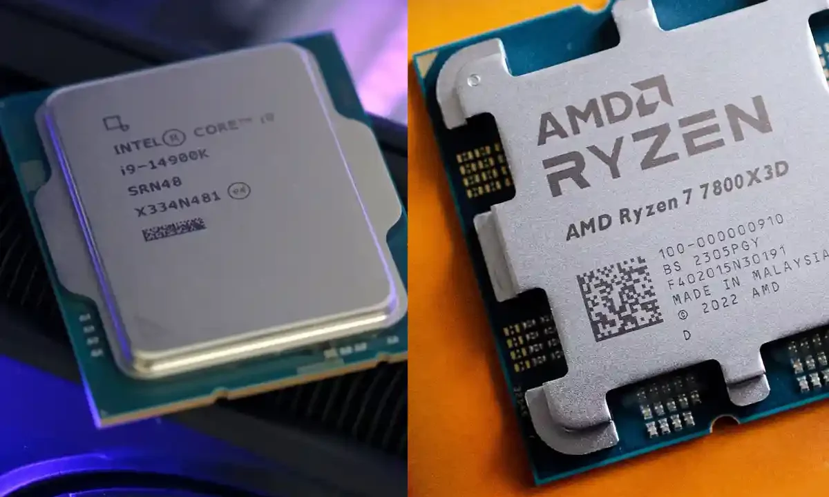 مقایسه پردازنده Core i9-14900K و Ryzen 7 7800X3D در 17 بازی