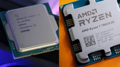 مقایسه پردازنده Core i9-14900K و Ryzen 7 7800X3D در 17 بازی