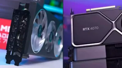 مقایسه کارت گرافیک RTX 4070 و RX 7800 XT + بنچمارک بازی