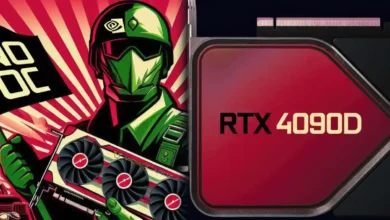 کارت گرافیک NVIDIA RTX 4090D از OC پشتیبانی نمی‌کند و TDP کمتری دارد