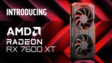 کارت گرافیک AMD Radeon RX 7600 XT به‌طور رسمی عرضه شد