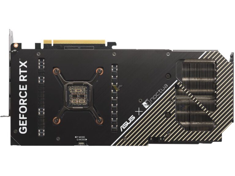 ایسوس از کارت گرافیک RTX 4080 SUPER Noctua Edition رونمایی کرد