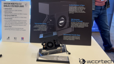 MSI با یک خنککننده رده بالا برای Gen5 NVMe SSD از راه میرسد