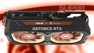 ایسوس از کارت گرافیک RTX 4080 SUPER Noctua Edition رونمایی کرد