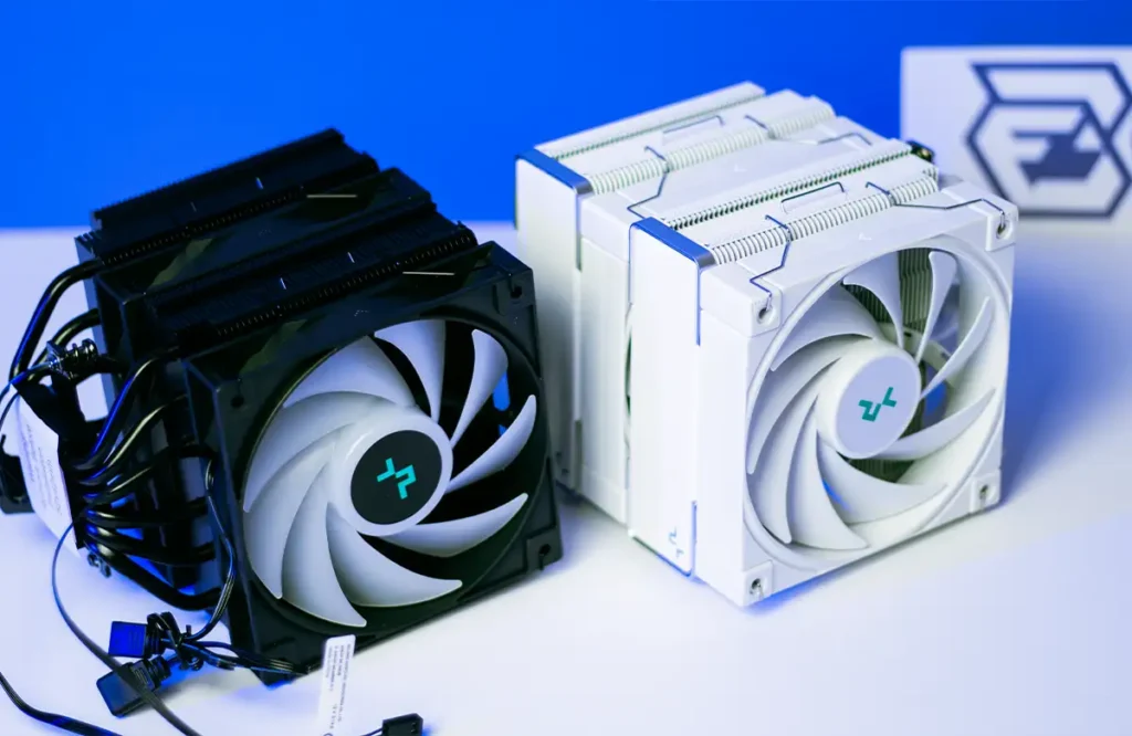 کولرهای بادی Deepcool AK620 سفید و Deepcool AG620 مشکی