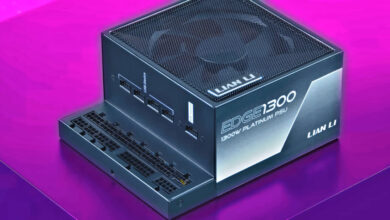 منبع تغذیه لیان‌لی Edge با طراحی L شکل معرفی شد