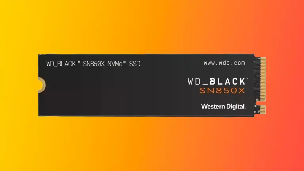 اس اس دی WD Black SN850X