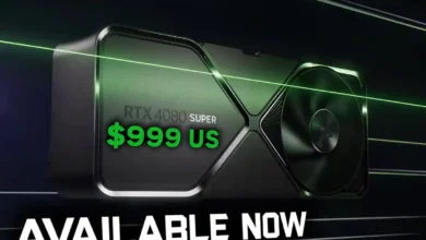 کارت گرافیک RTX 4080 SUPER انویدیا اکنون با قیمت پایه 999 دلار در دسترس است