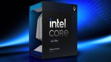 پردازندههای Intel Core Ultra 200S برای پیشخرید موجود شدند: Ultra 9 285K به قیمت ۵۸۹ دلار، Ultra 7 265K به قیمت ۳۷۹ دلار و Ultra 5 245K به قیمت ۲۹۴ دلار