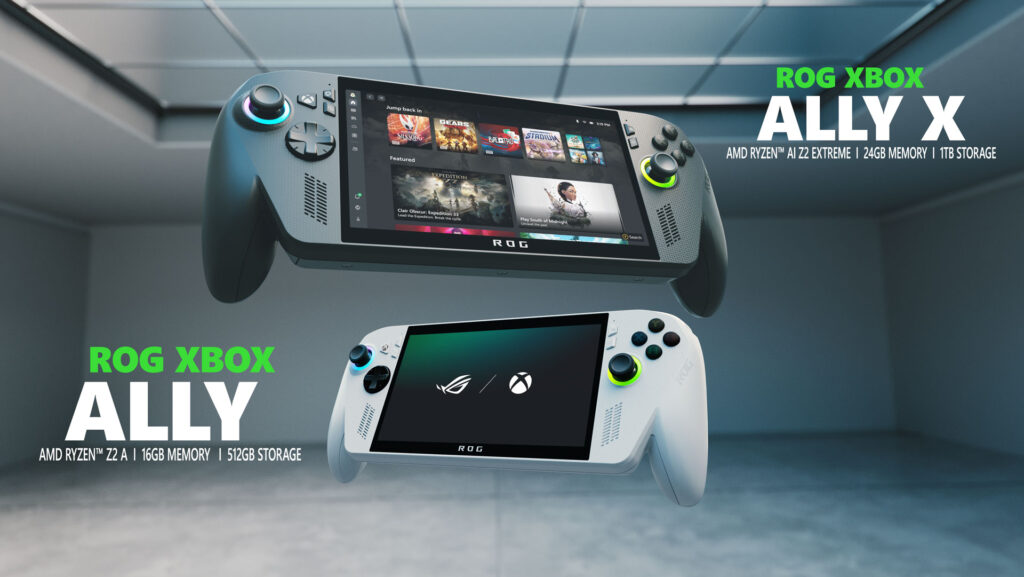 کنسول دستی ROG Xbox Ally و ROG Xbox Ally X