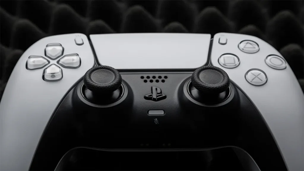نمای نزدیک کنترلر Play Station Dualsense